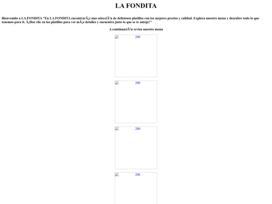 LA FONDITA screenshot