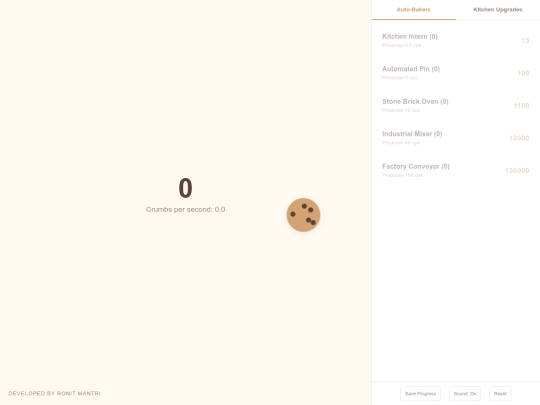 cookiegame screenshot