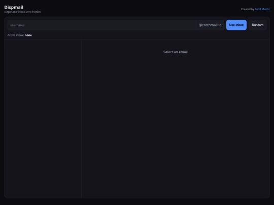internal/dispmailBETA screenshot