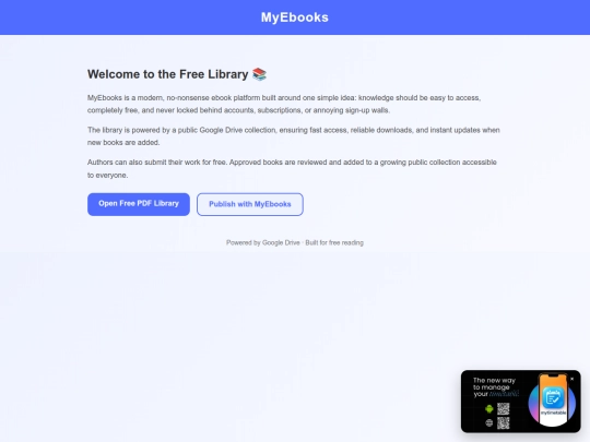 myebooks screenshot