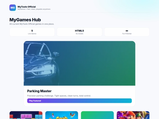 mygames screenshot