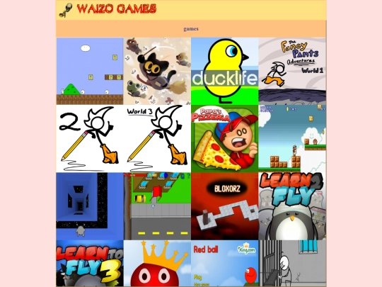 games screenshot
