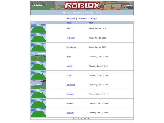 BrowsePlaces screenshot