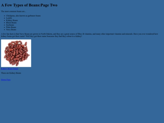 Beanspage2 screenshot