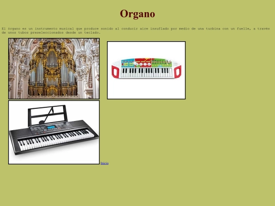 html/Organo(1) screenshot