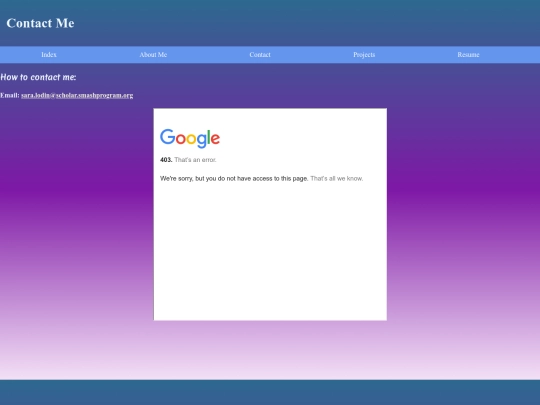 contact screenshot