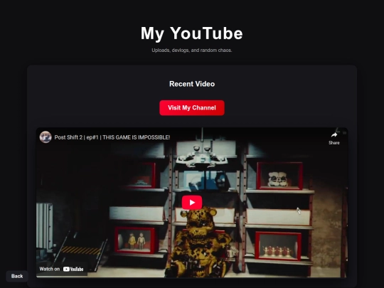 Youtube screenshot