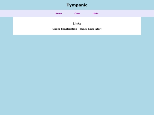 links screenshot