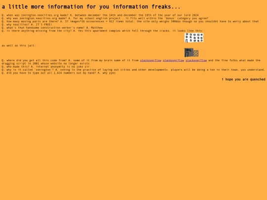 faq screenshot