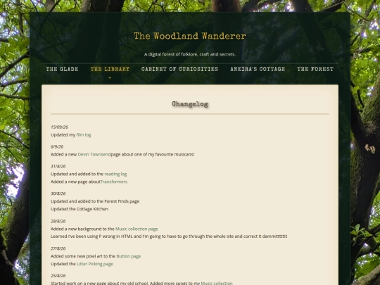 changelog screenshot