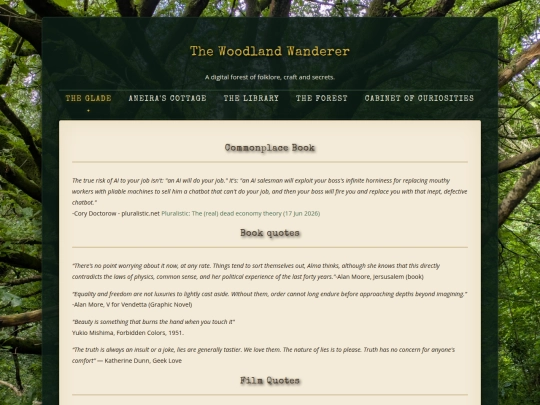 commonplace screenshot