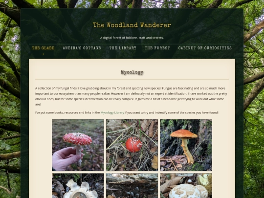 mycology screenshot