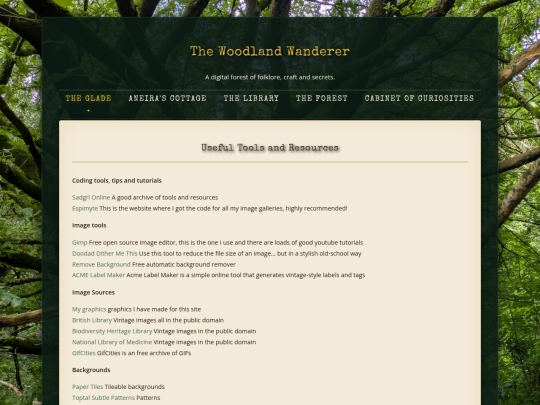 resources screenshot