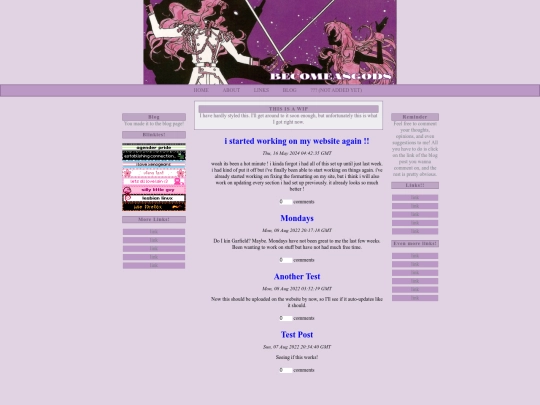 blog screenshot