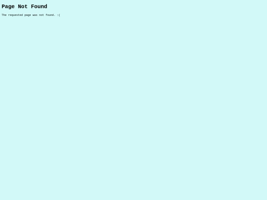 not_found screenshot