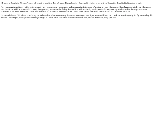 homepage/who-am-i screenshot
