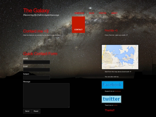 contact screenshot