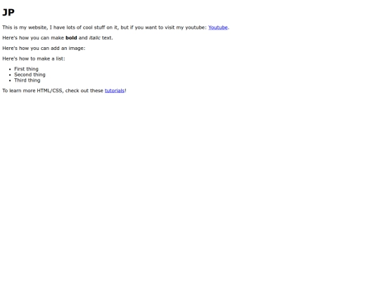 index screenshot