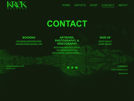 contact screenshot