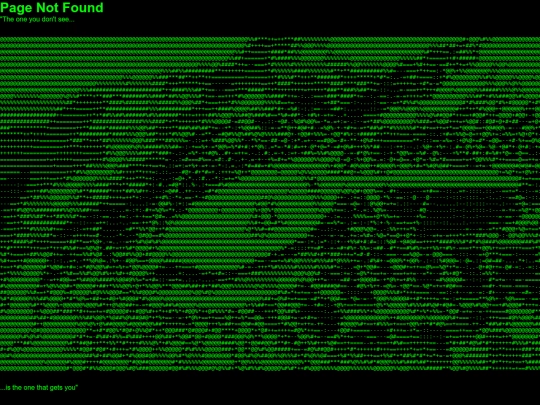 not_found screenshot