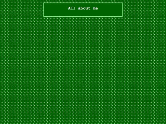 aboutme screenshot