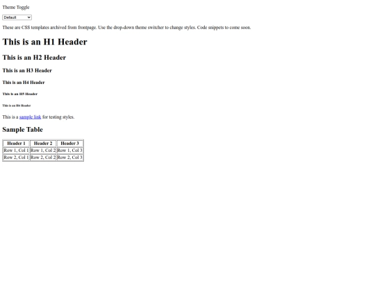 cssfiles/testpage screenshot