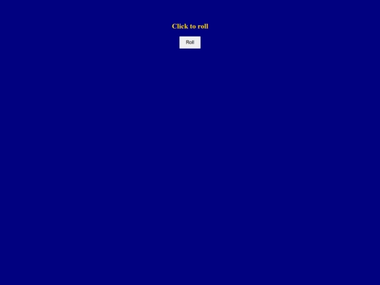 misc/experiments/dices/diceroll screenshot