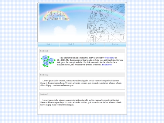 misc/serendippity screenshot