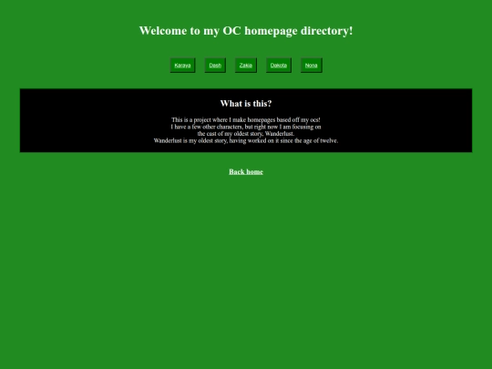 ochomepages/OCdirectory screenshot