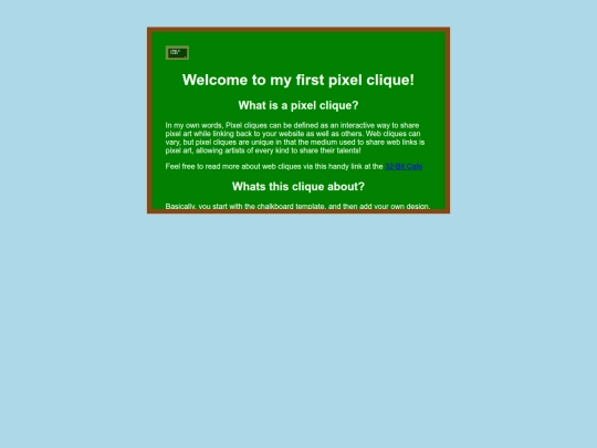pixelcliques/mycliques screenshot