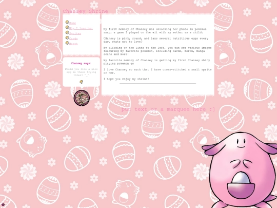 shrines/chanseyshrine/chanseymain screenshot