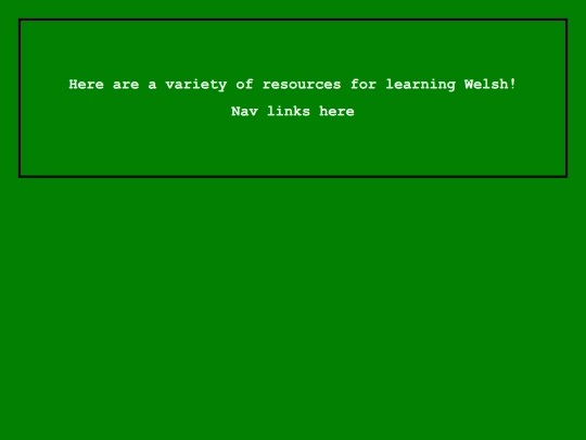 shrines/languages/welsh/welshresources screenshot