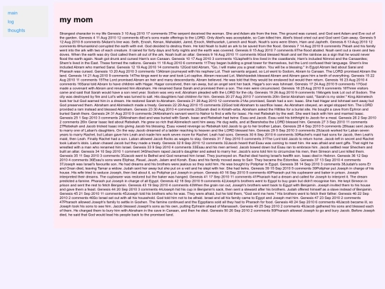 me stuff/mom screenshot