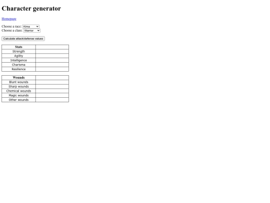 charactergen screenshot
