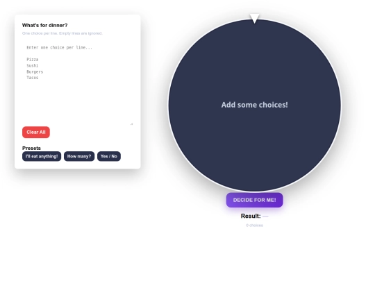 spinthewheel screenshot