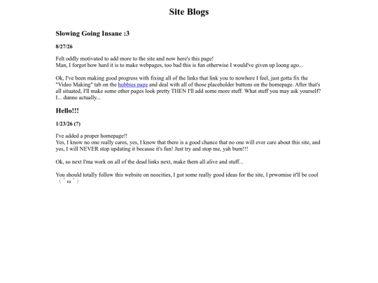 site-stuff/blogs screenshot