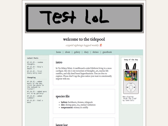 testest screenshot