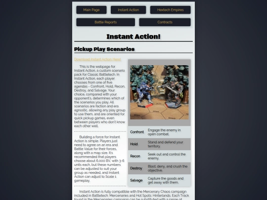instantaction screenshot