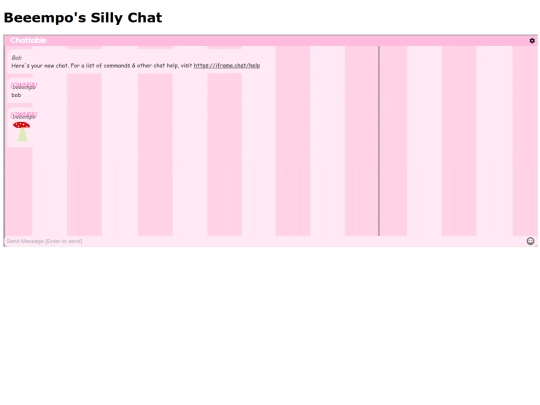 CHAT screenshot