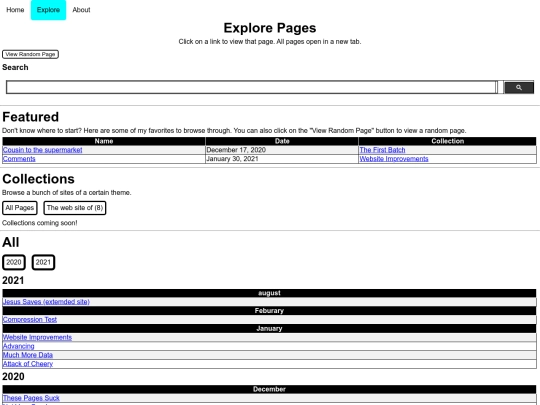 explore screenshot