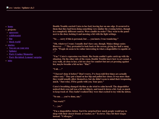 fics/splinter/03 screenshot