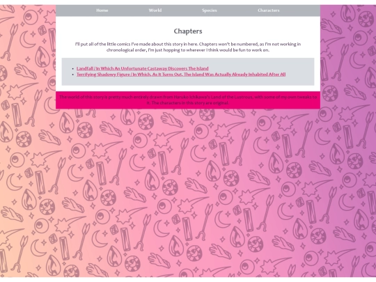 chapters screenshot