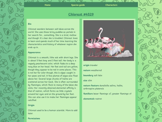 chlorast screenshot