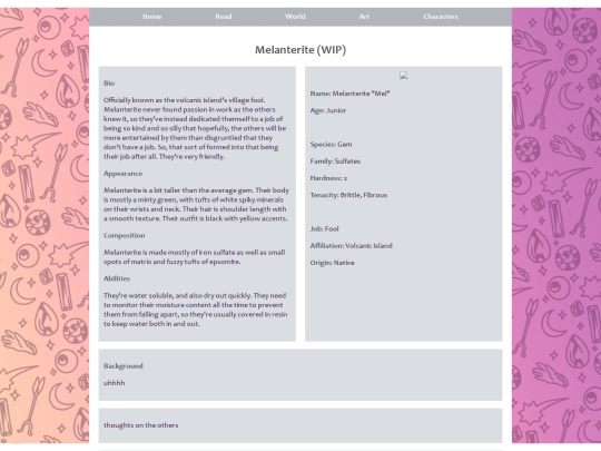 melanterite screenshot