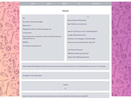 rocksprofile screenshot