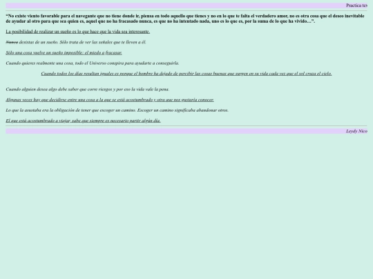 Practicatextos screenshot