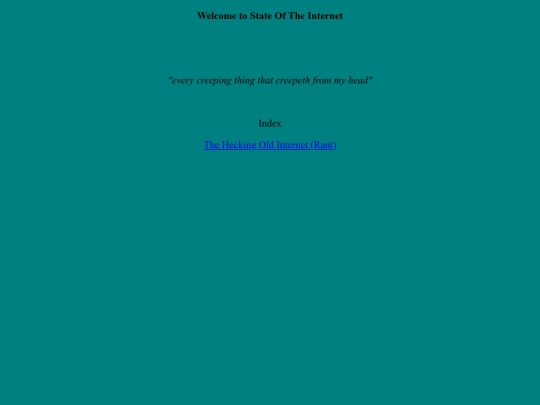 Blog screenshot