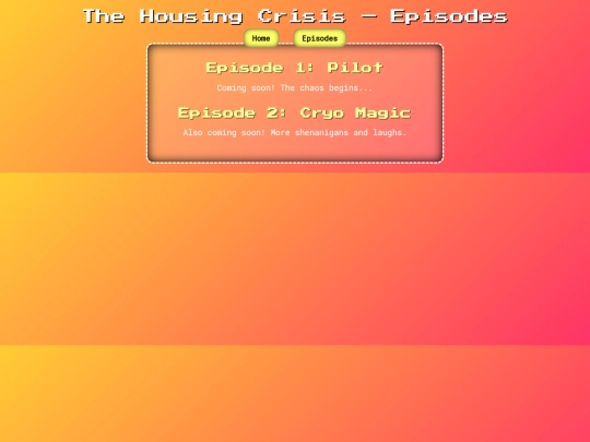 Episodes screenshot