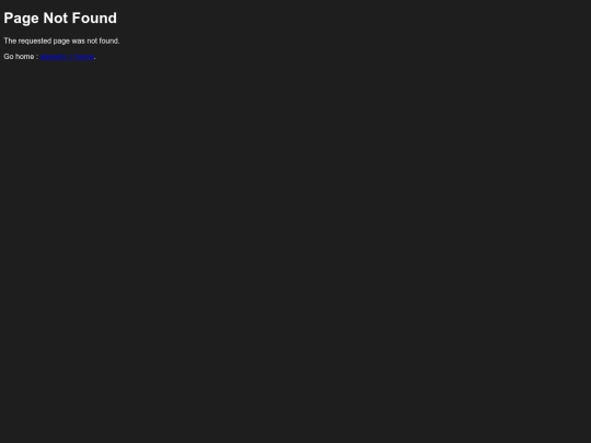 not_found screenshot