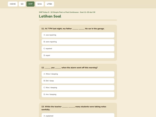 smp/latihan/10-simple-past-continuous-p2 screenshot